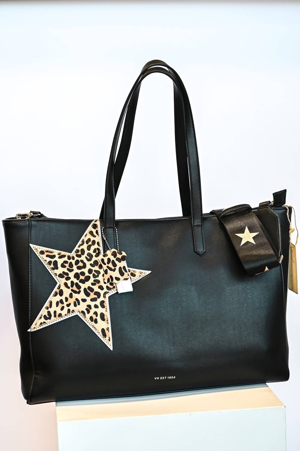 Vintage Havana - Katie Black Leopard Star