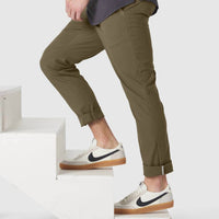 Jack Archer Jetsetter Pants in olive green - men's pants - view 8