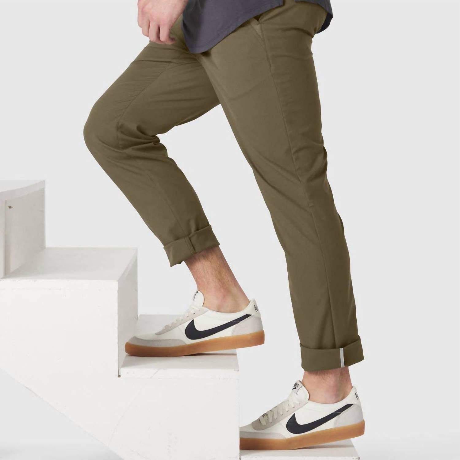 Jack Archer Jetsetter Pants in olive green - men's pants - view 8