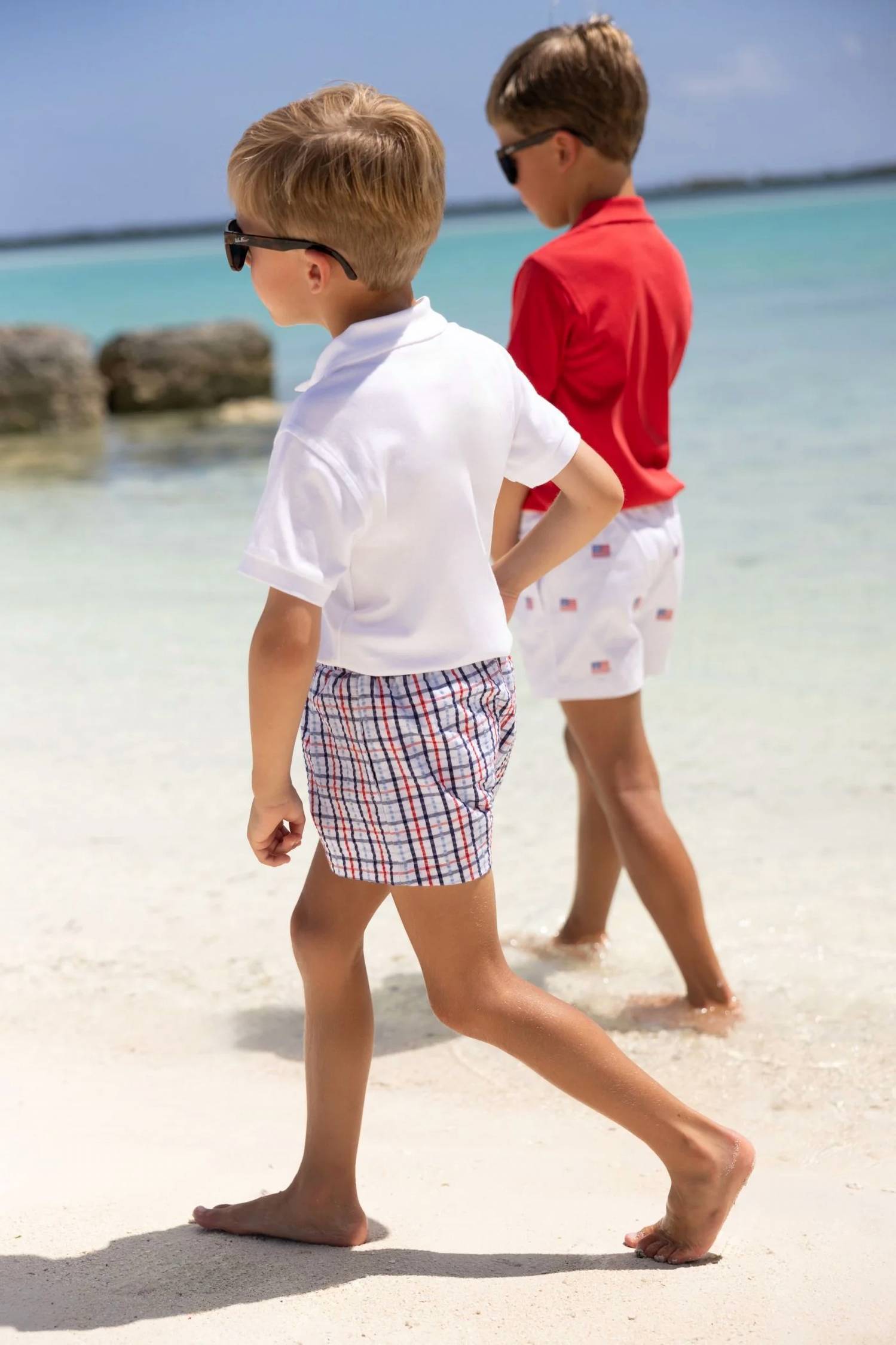 The Beaufort Bonnet Company - Seersucker Sheffield Shorts