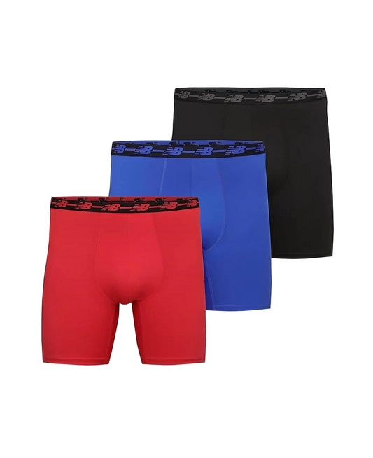 New Balance - Men's 3-Pack Performans Boxer Briefs