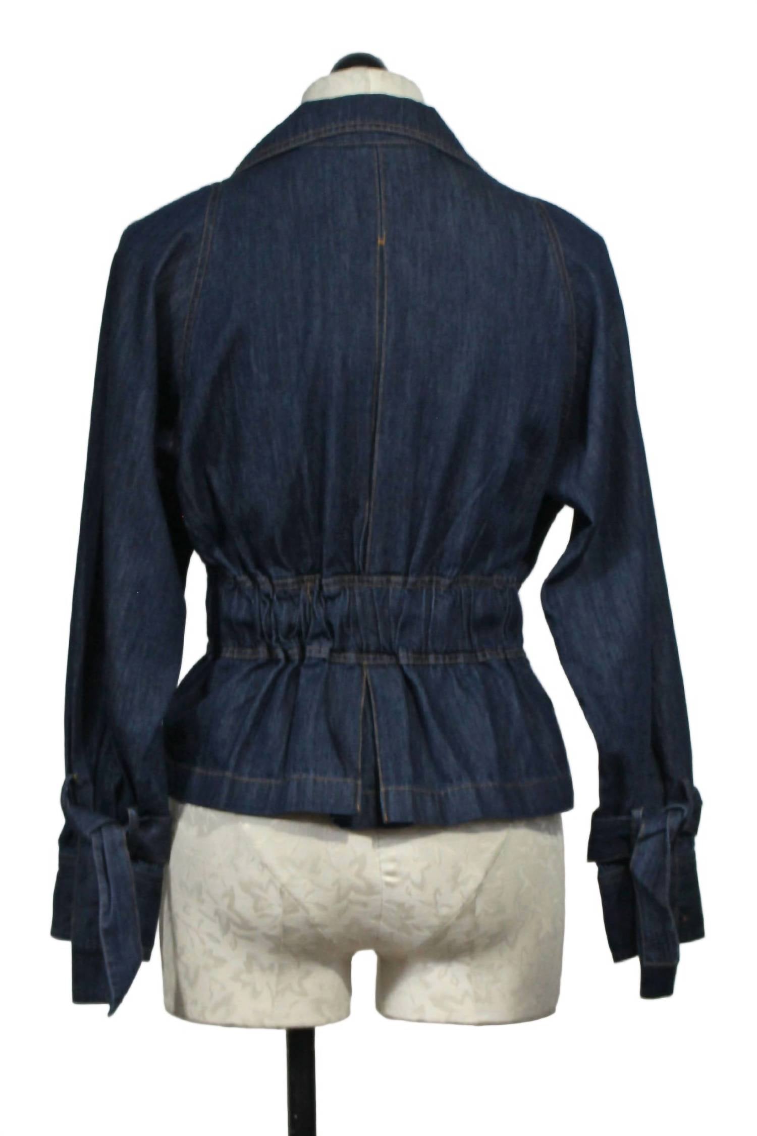 Emily Lovelock - Susan Belted Denim Jacket