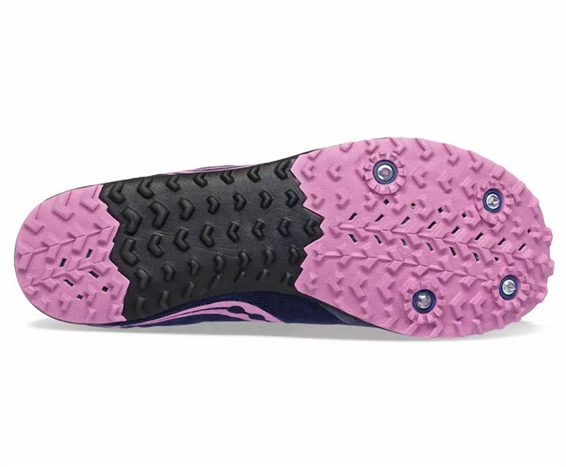 SAUCONY Women's Kilkenny Xc9 Spike Shoe in indigo - women's shoe - view 5