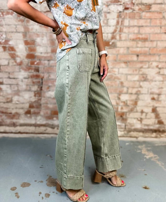 Entro - Wide Leg Jeans