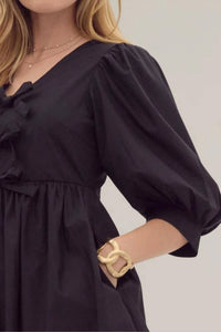 Entro - Bow Front Mini Dress