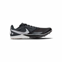NIKE Men's Zoom Rival Xc 6 Shoe in black dark smoke grey white metallic silver - men's shoe