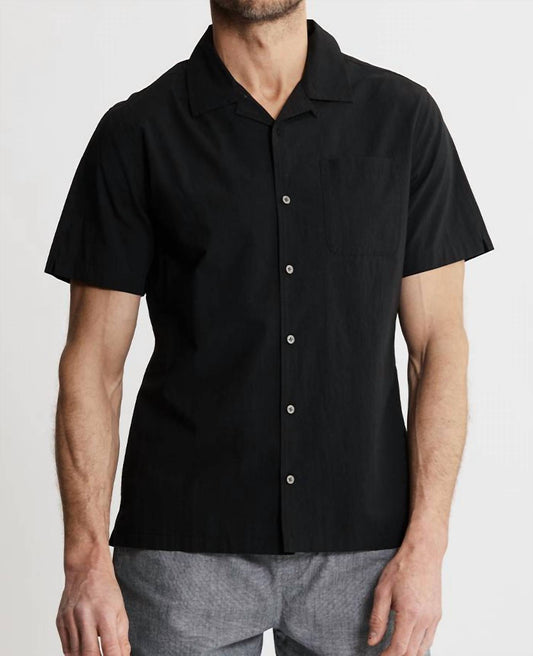 Jachs New York - Paper Touch Short Sleeve Camp Shirt