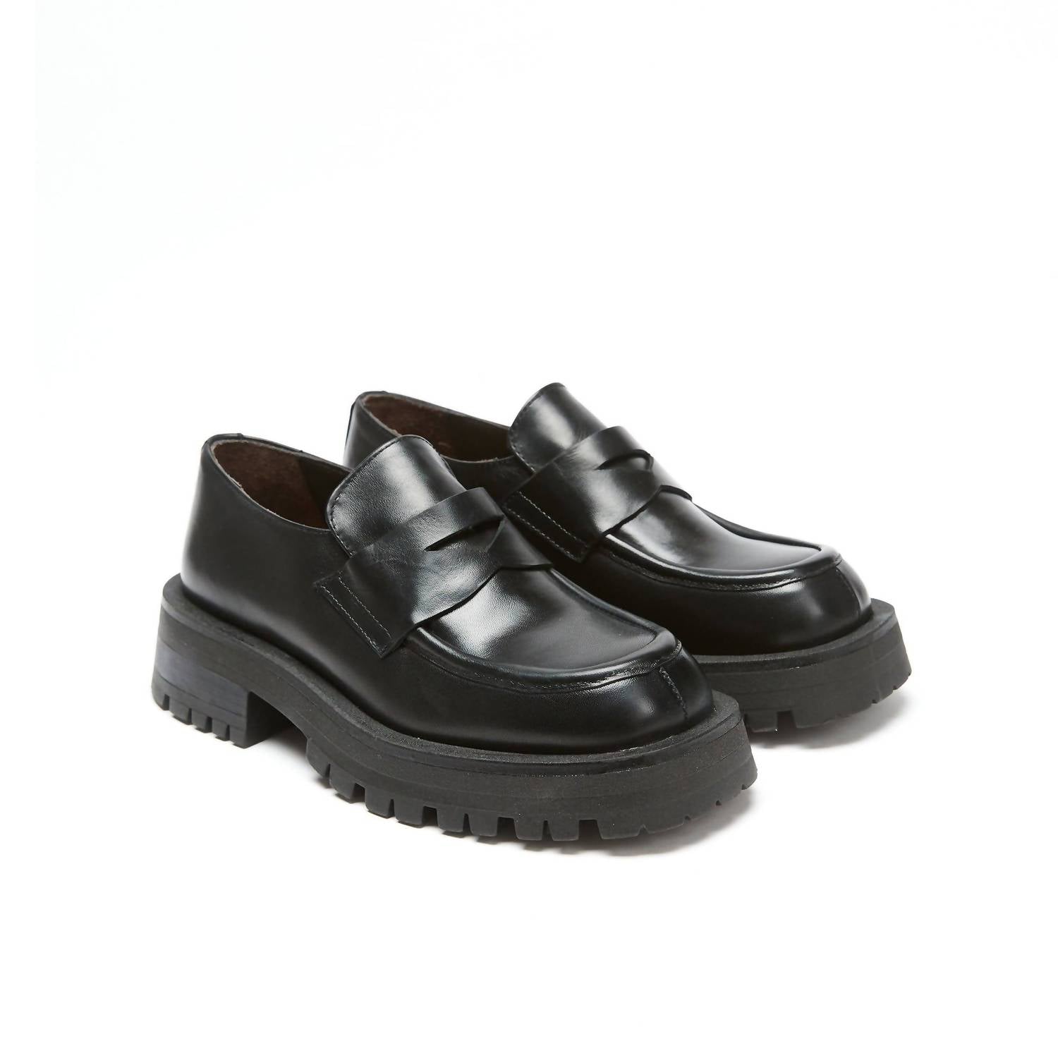 British Passport - Women's Full-Grain Calfskin Leather Penny Loafer