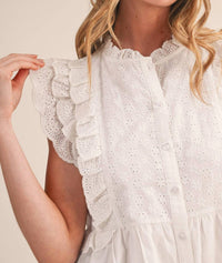 &Merci - The Grace Peplum Top
