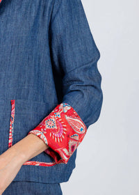 Aldo Martins - Janice Denim Button Front Jacket