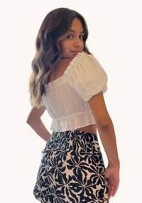 Khush - Jayla Off Shoulder Crop Top