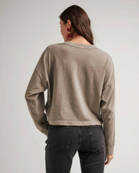Richer Poorer - Relaxed Cropped Long Sleeve Tee