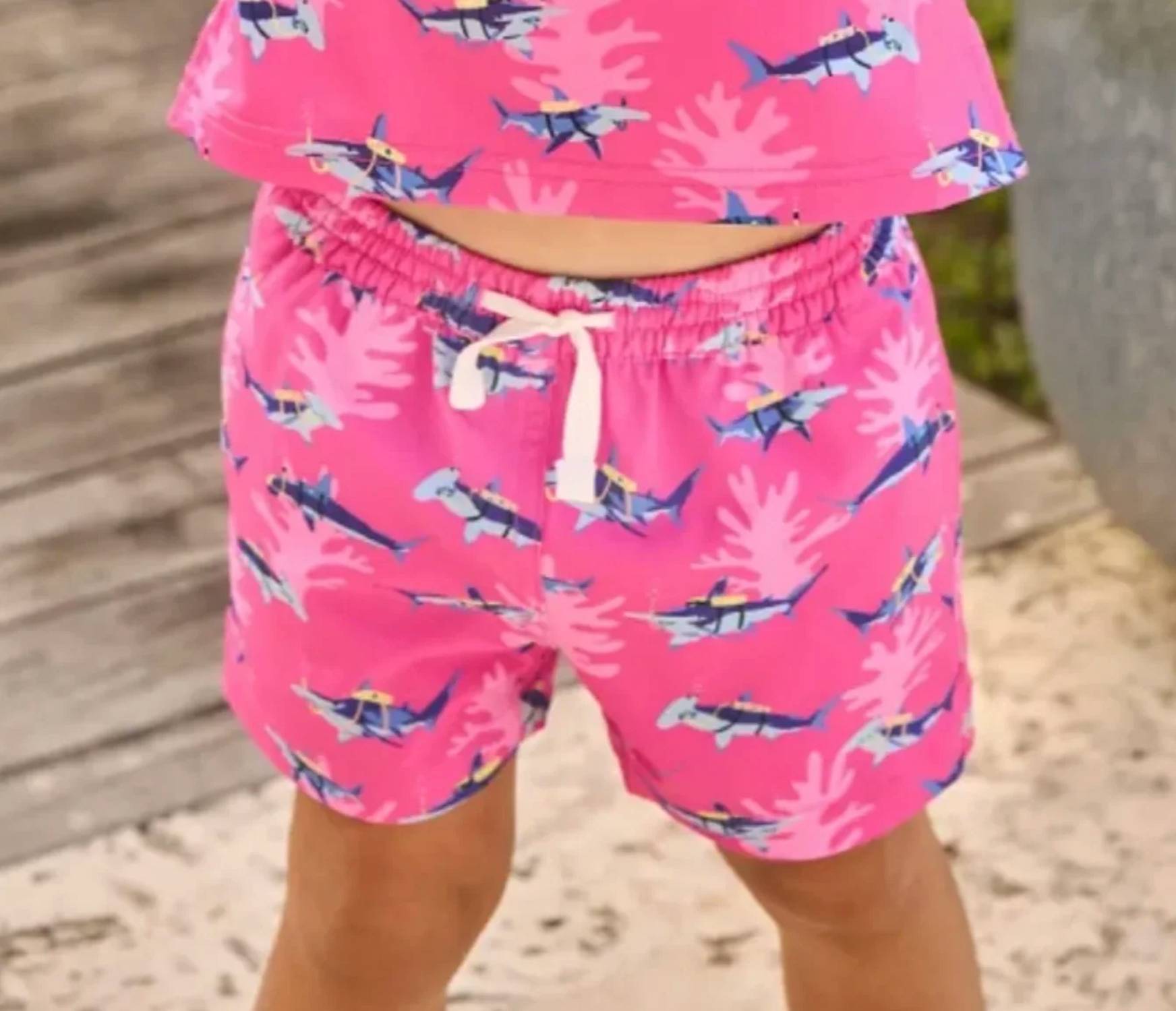 Chubbies - Kid's Lil Great Shark Swim Trunks