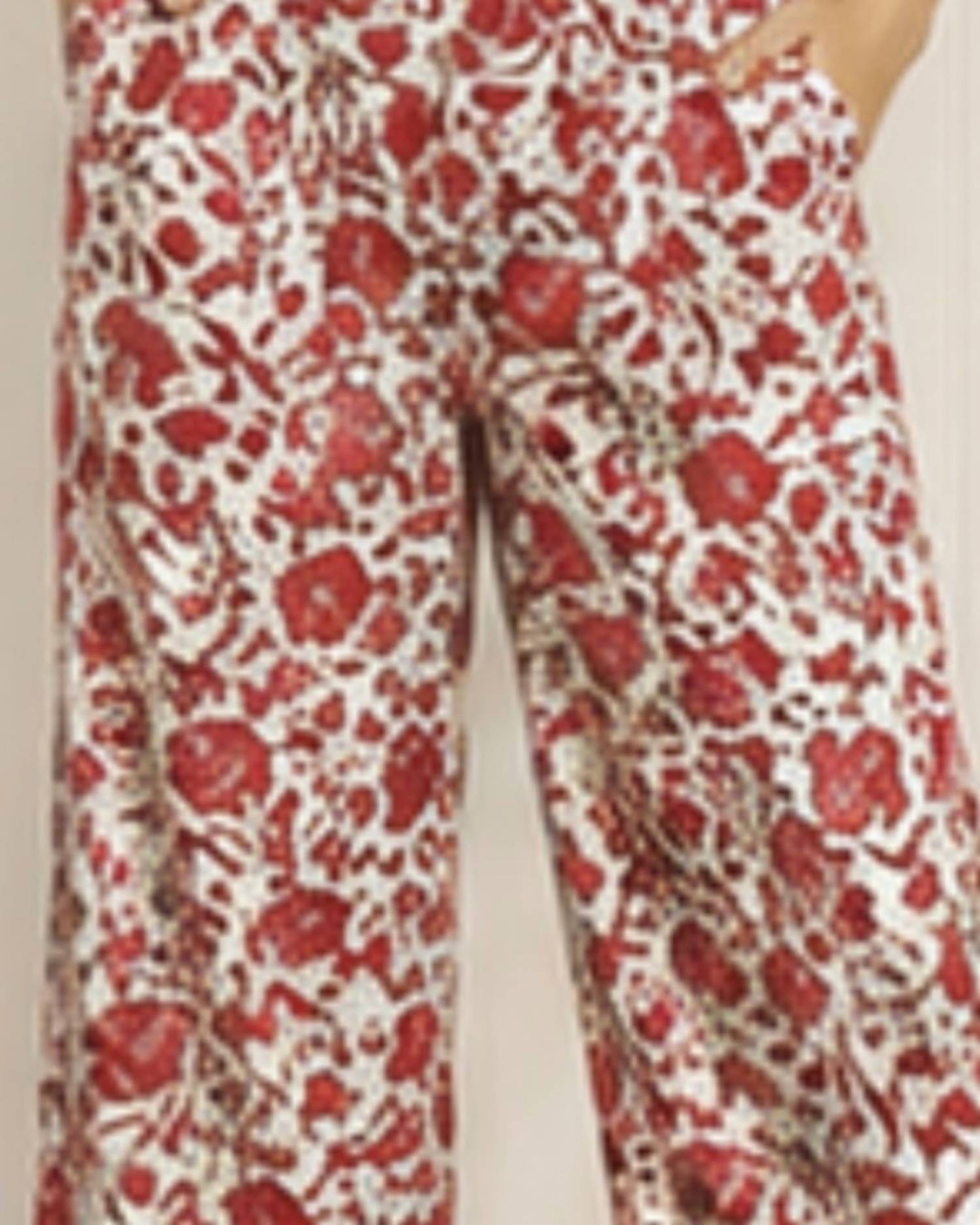 Keren Hart - High Waist Ankle Length Pants