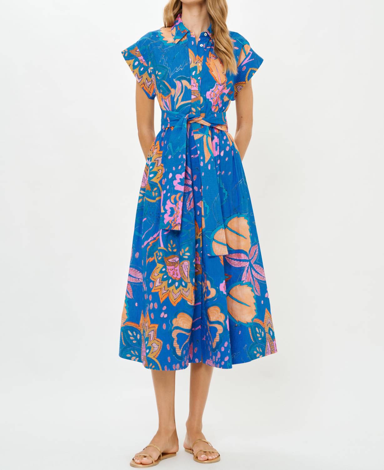 Oliphant - Belted shirt dress