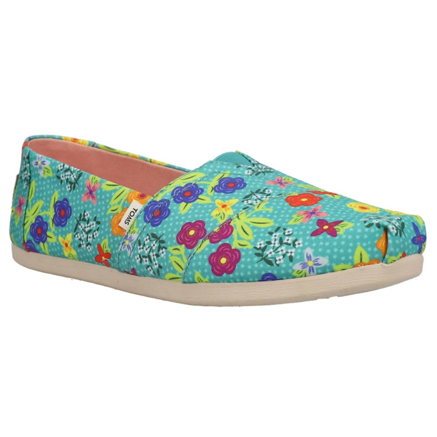 Toms - Women's Alpargata Floral Prints Slip-on Shoes