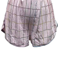 Queen Of Sparkles - Rhinestone Plaid Pajama Set