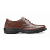 Dr. Comfort Shoes Men's Wing Oxford Shoe in chest - men's shoe