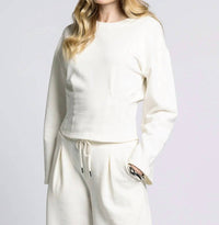 Weekend Los Angeles Carmelle Long Sleeve Top in dove - women's long sleeve top - view 4