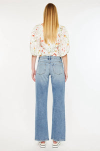Kancan - Janae Mid-rise Straight Leg Jean
