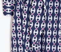 Vilagallo - Women's Link Print Shirt Dress