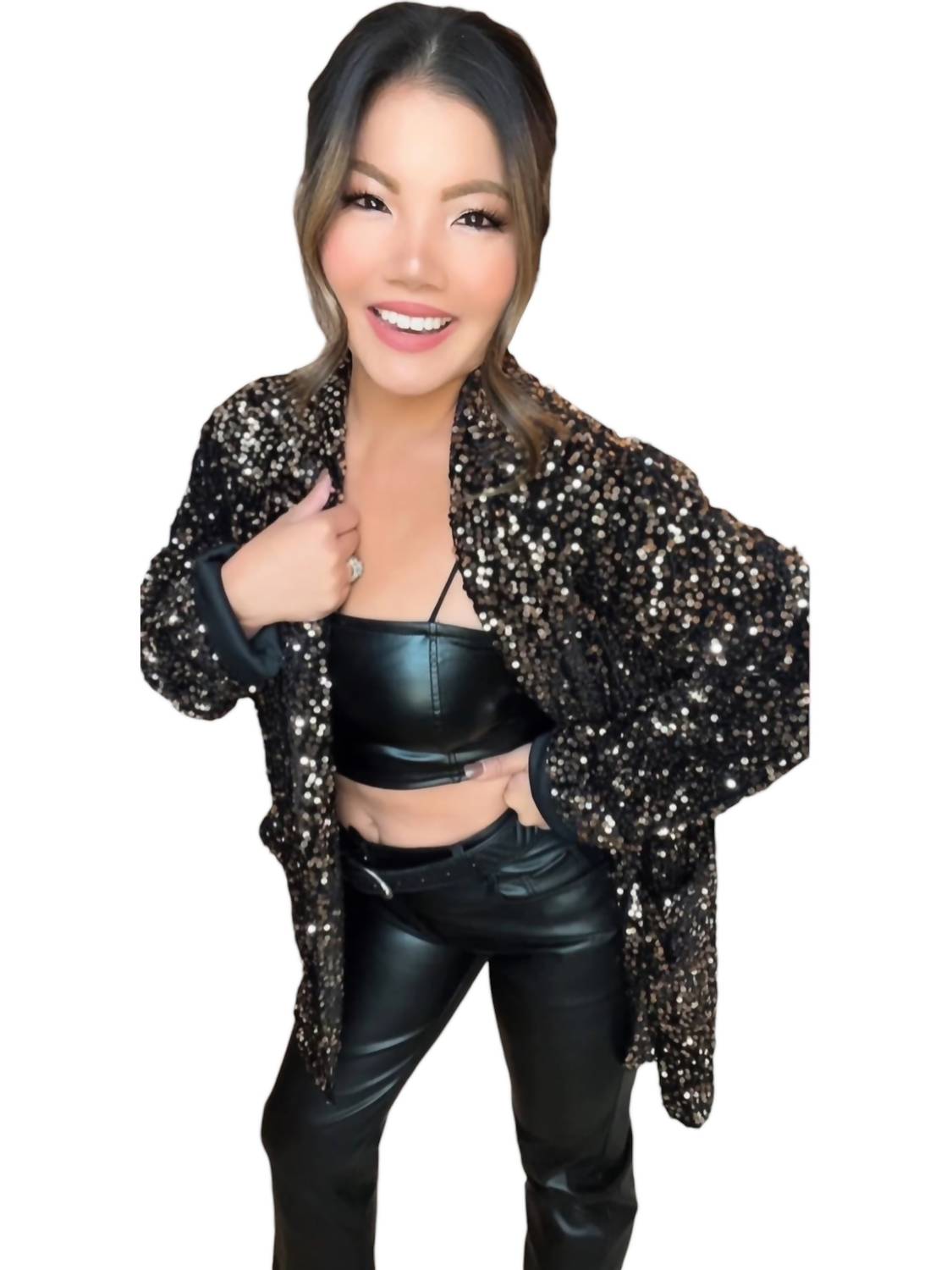 Jadyk - Nastasia Sequin Blazer