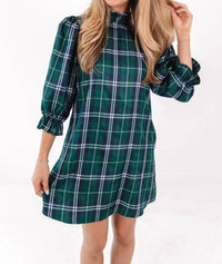 J.Marie - Jordyn Long Sleeve Bow Mini Dress