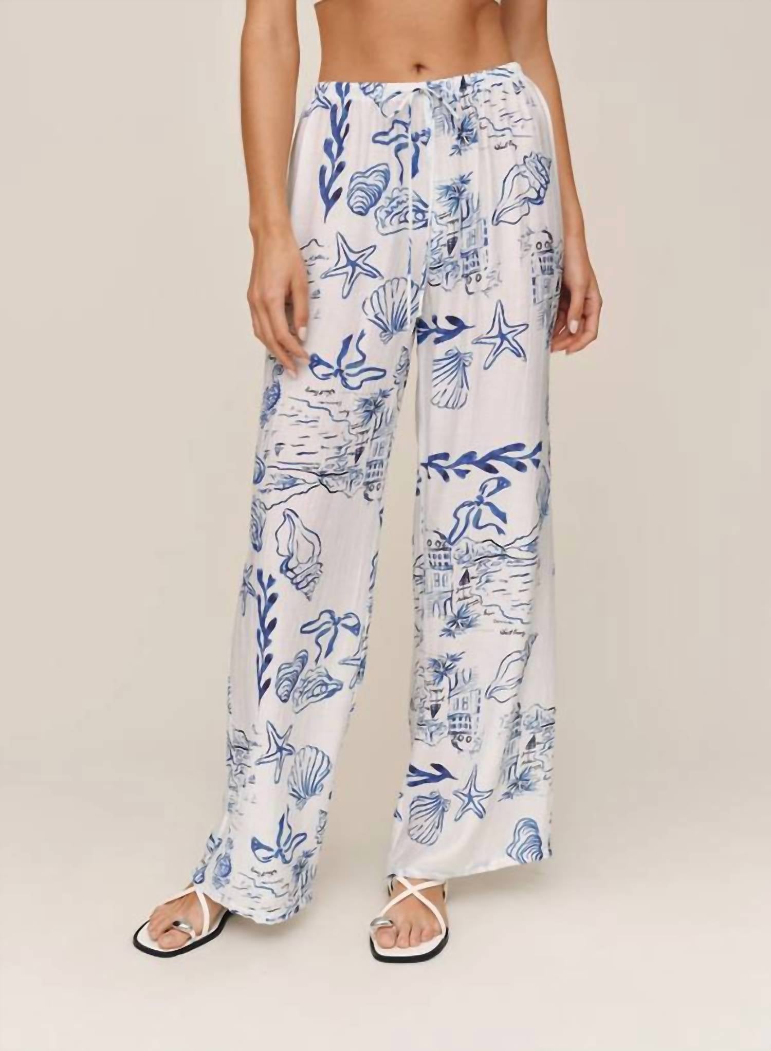 Bella Dahl - Wide Leg Beach Pants