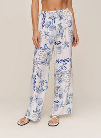 Bella Dahl - Women's Wide Leg Beach Pants