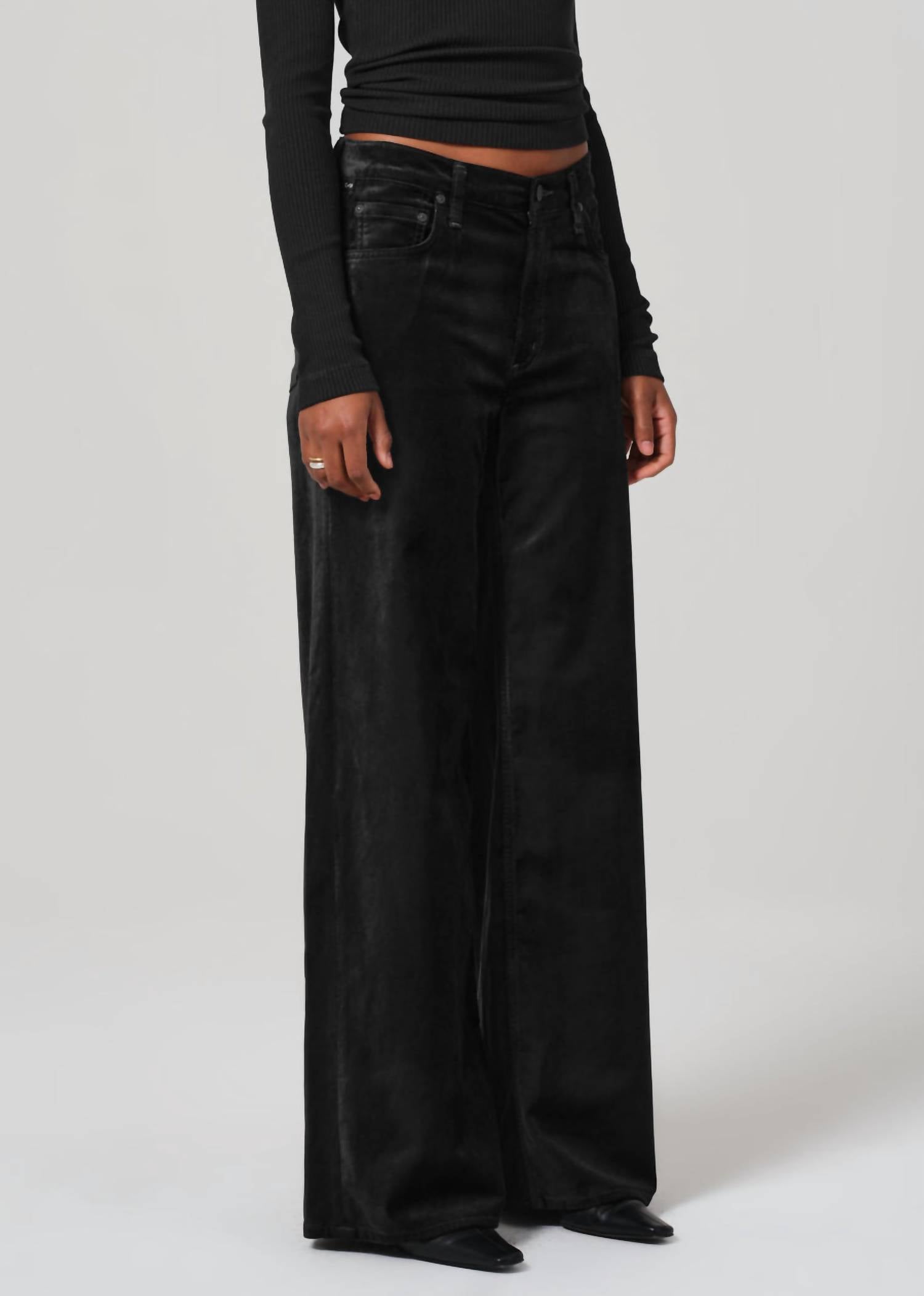 Citizens Of Humanity - Loli Velvet Mid Rise Baggy Jean