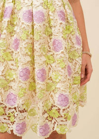 Just Me - Cactus Flowers Mini Dress