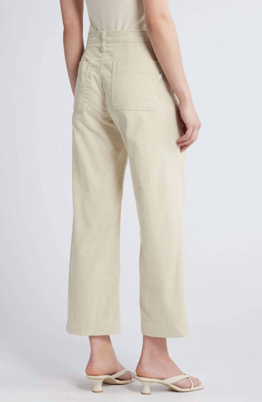 Ag Jeans - Saige Wide Leg Crop Corduroy Jean