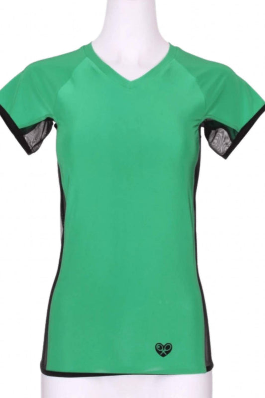 Love Love Tennis - Women's Lucky Vee Tee