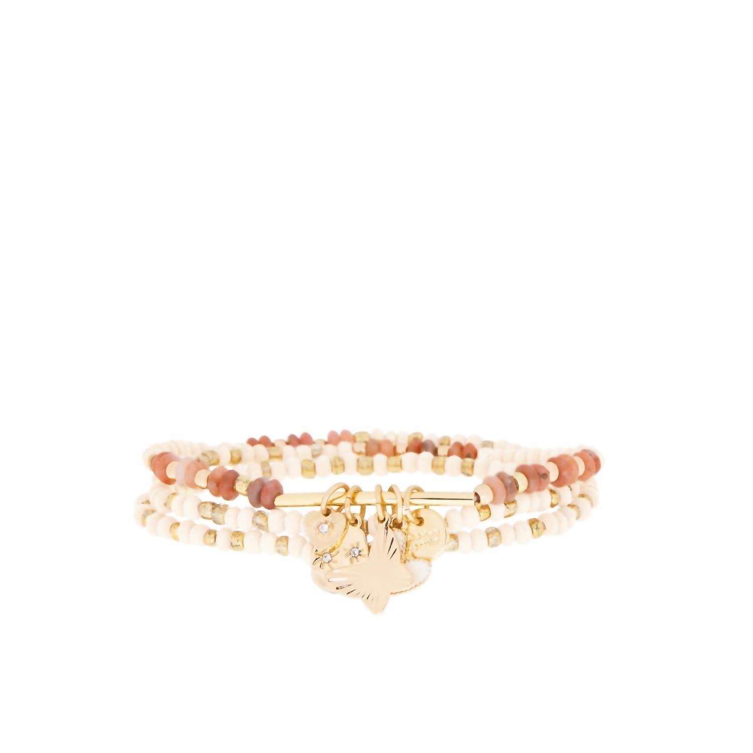 Marlyn Schiff - Women's Beaded Stretch Wrap Bracelet