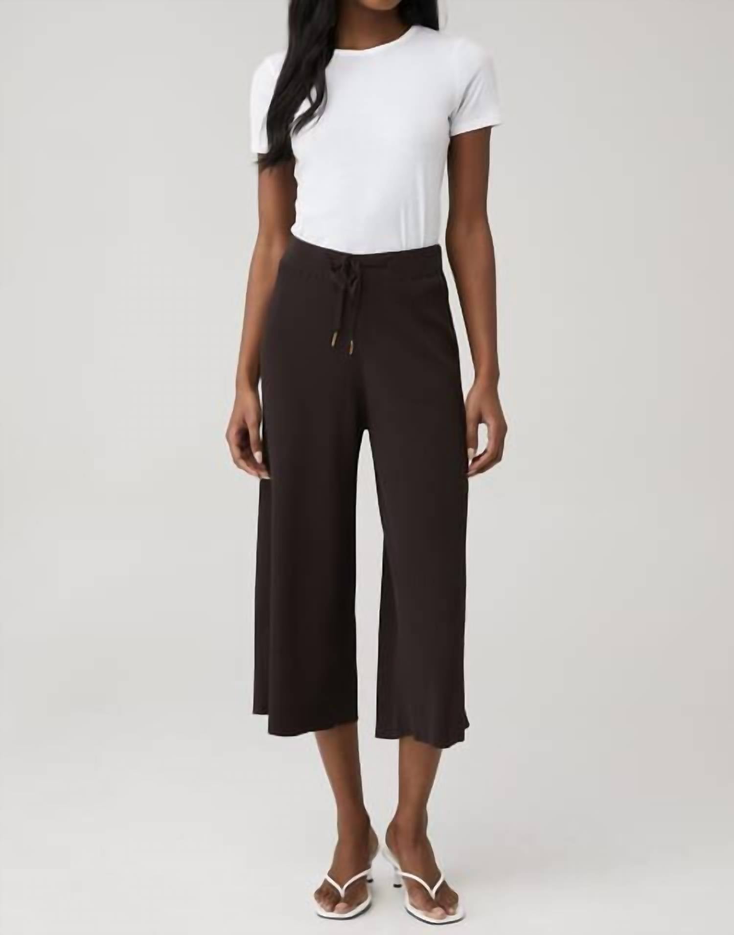Minkpink - Samira Rib Knit Culotte