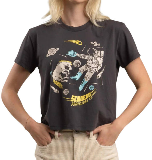 Sendero Provisions Co. - To Space Crop Tee