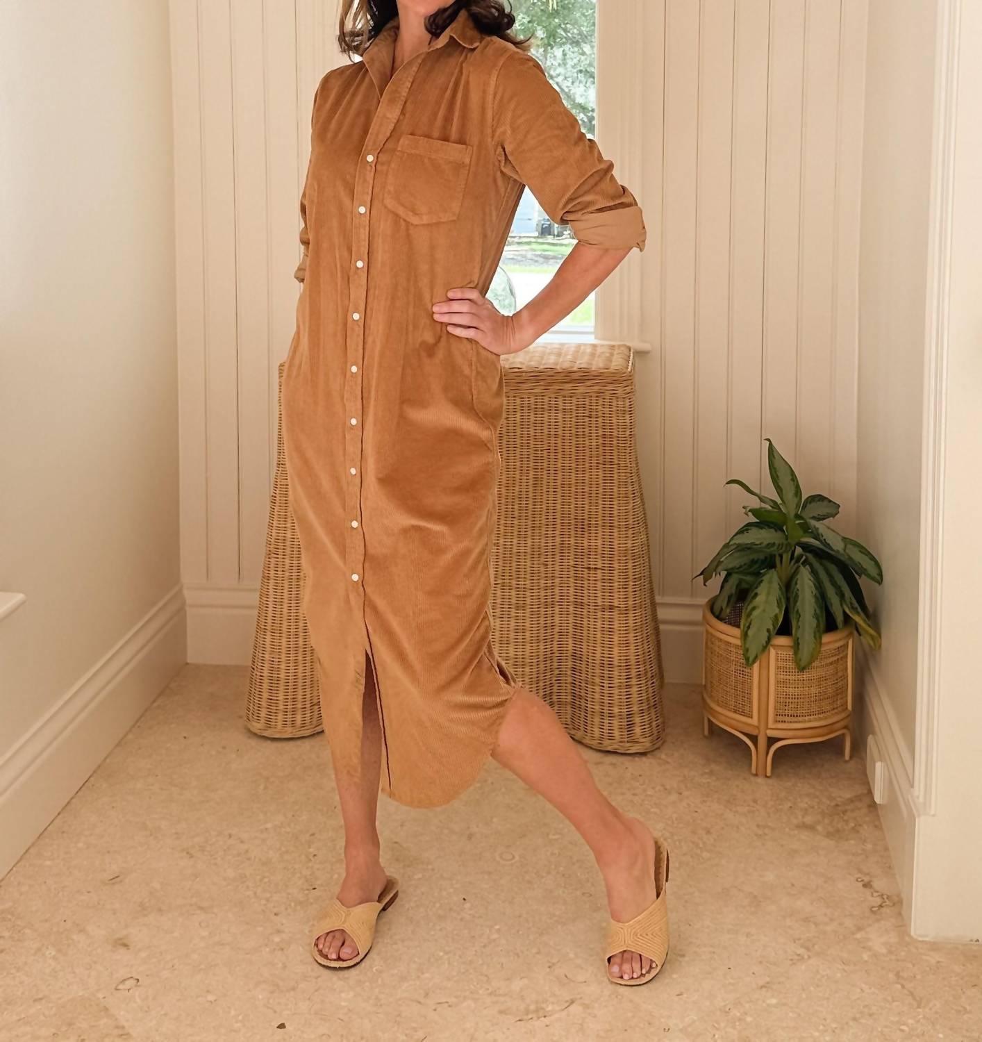 Frank & Eileen - Rory Maxi Shirtdress