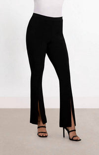 Sympli - Women's Bootcut Slit Pant