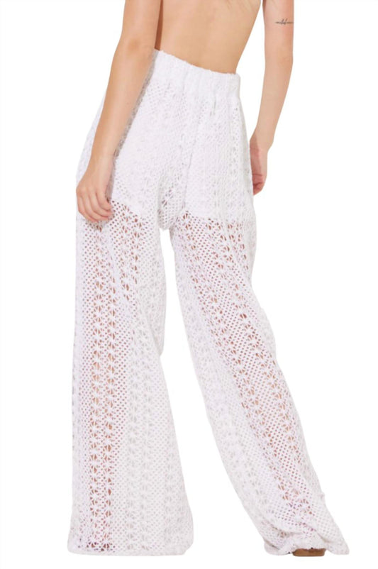 Vintage Havana - Crochet Pants