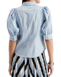 Tyler Boe - Dana Pleated Shoulder Blouse