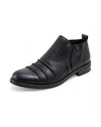 bueno Women's Pina Ruched Toe Shoes in black - women's flats