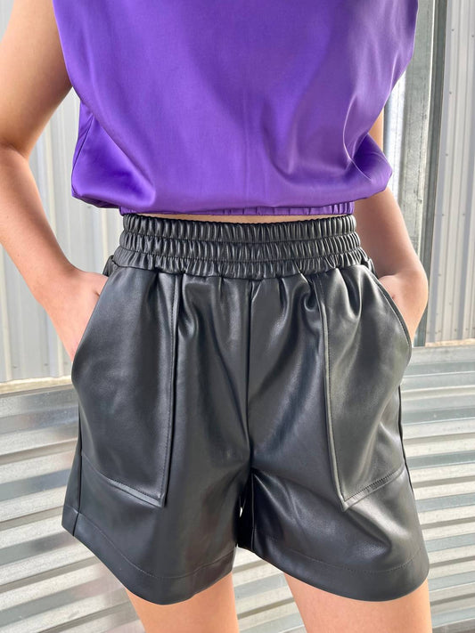 Dolce Cabo - Tyson Vegan Leather Short