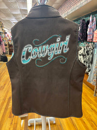 Cowgirl Hardware - Girl's Poly Shell Vest