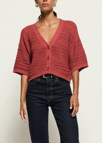 Nation Ltd - Tabby Crochet Cardigan