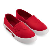 Andrea - Women's Canvas Flats Hearts