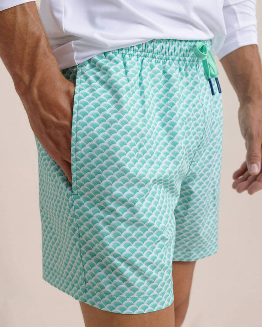 Southern Tide - Men's There Done That Swim Trunk