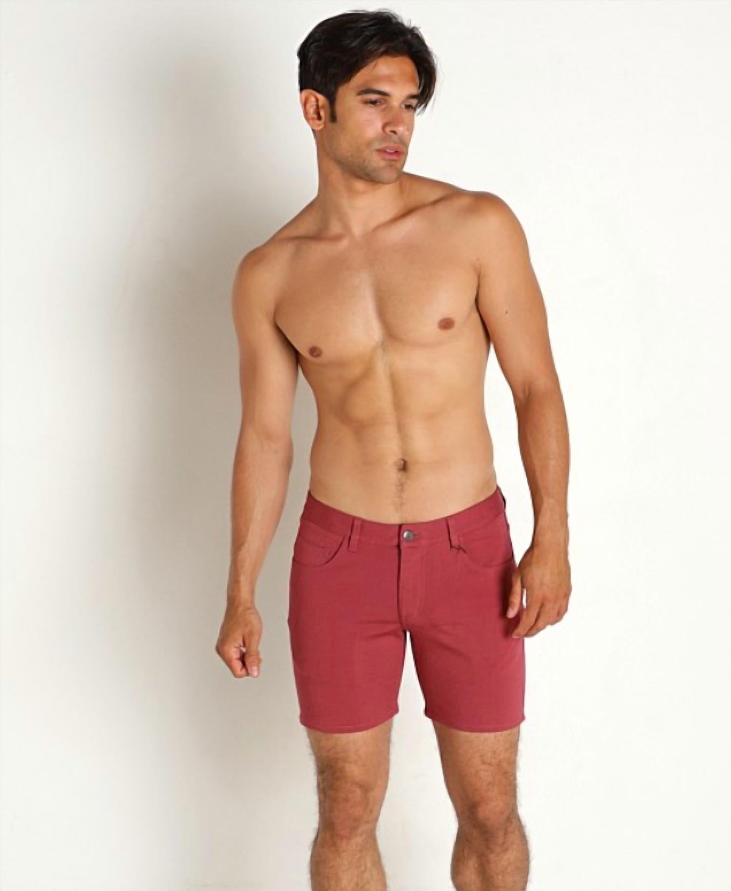 Steele - Men's Stretch Knit Jean Shorts