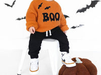 Sweet Wink - Kid's Boo Bat Halloween Sweater