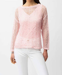 Joseph Ribkoff - Mesh Top