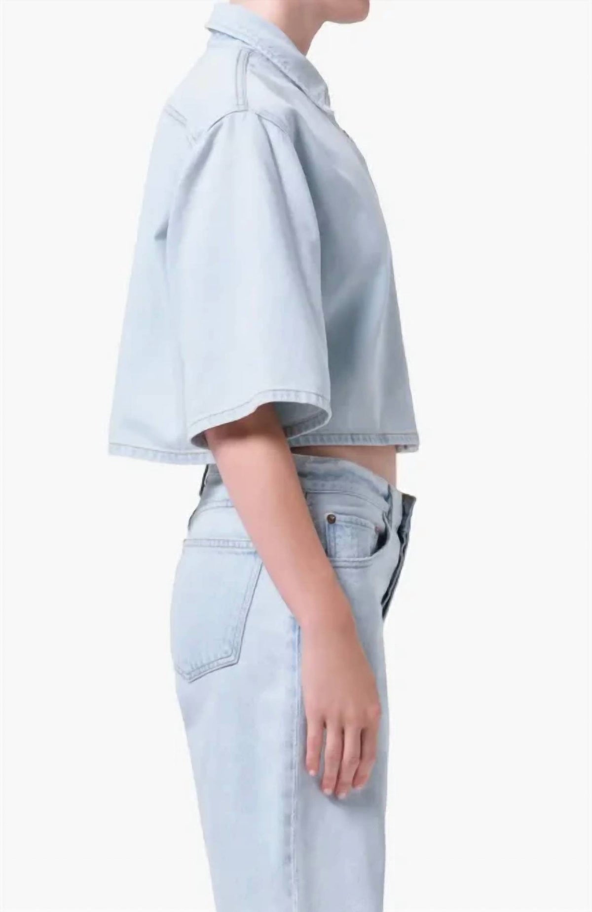 Agolde - Women's Tomine Button-up Shirt